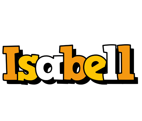 Isabell cartoon logo