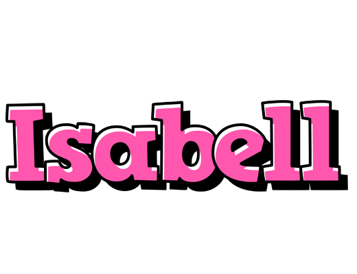Isabell girlish logo