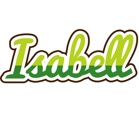 Isabell golfing logo