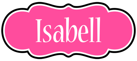 Isabell invitation logo