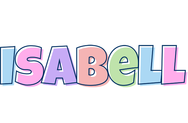 Isabell pastel logo