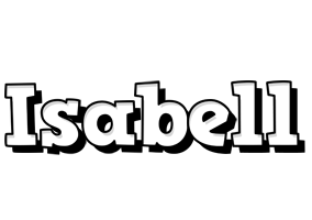 Isabell snowing logo