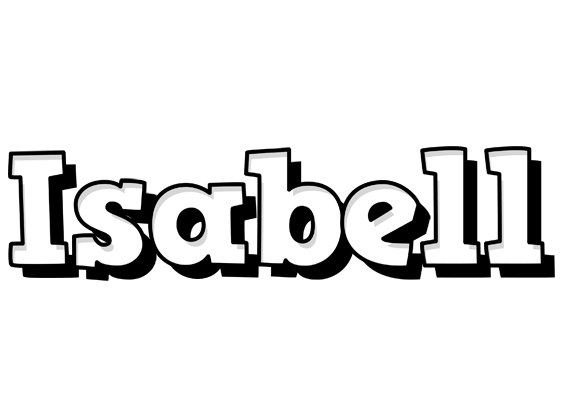 Isabell snowing logo
