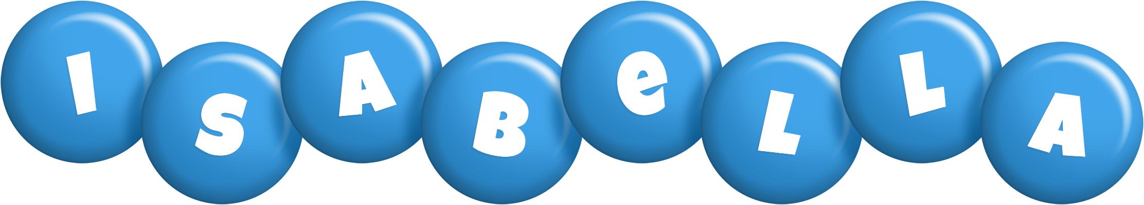 Isabella candy-blue logo