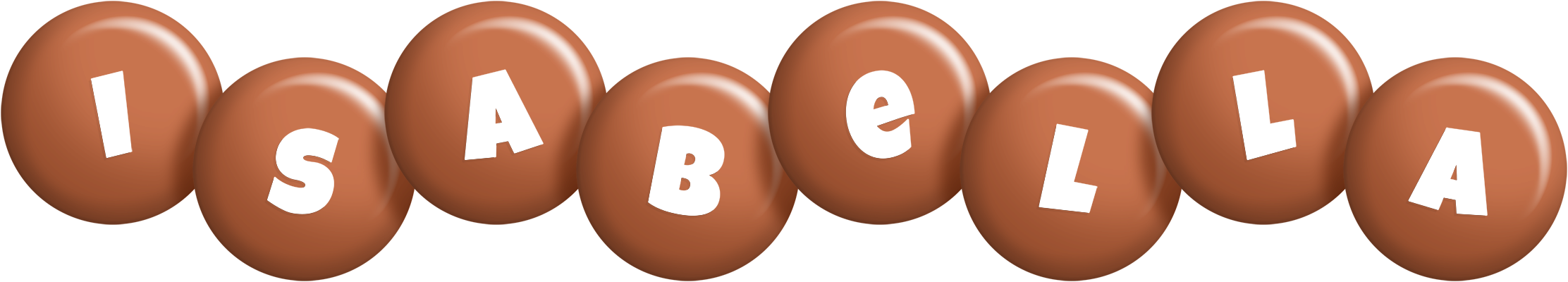 Isabella candy-brown logo