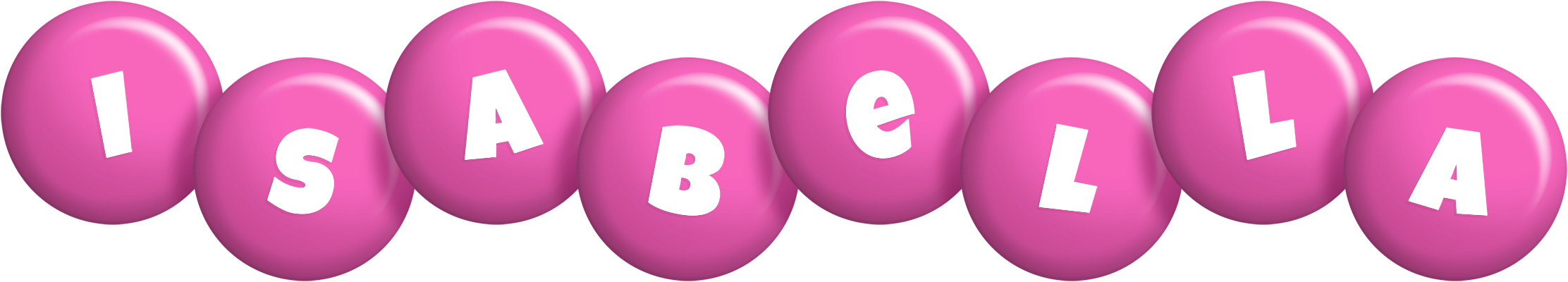 Isabella candy-pink logo