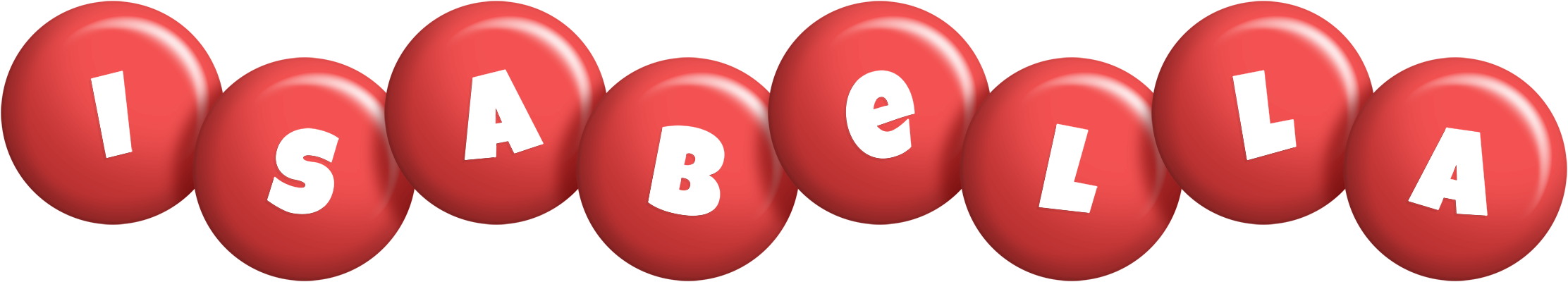 Isabella candy-red logo