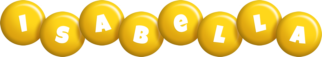 Isabella candy-yellow logo