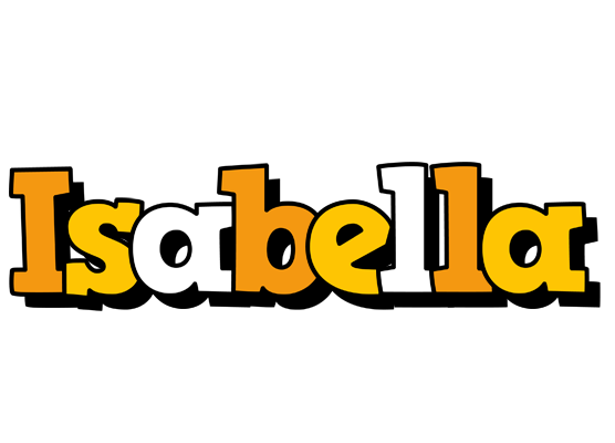 Isabella cartoon logo