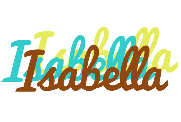 Isabella cupcake logo