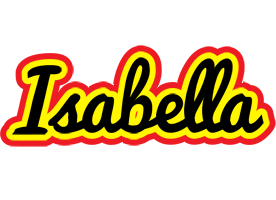 Isabella flaming logo