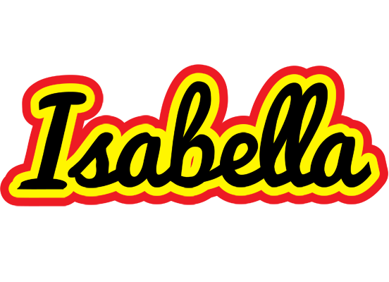 Isabella flaming logo
