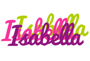Isabella flowers logo