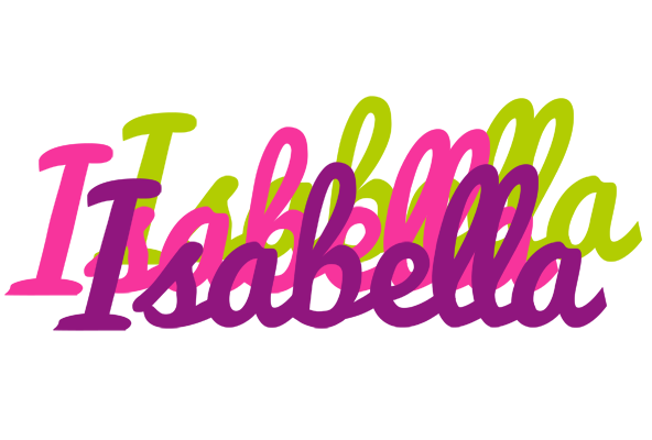 Isabella flowers logo
