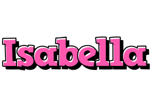 Isabella girlish logo