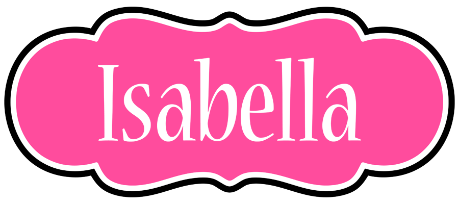 Isabella invitation logo