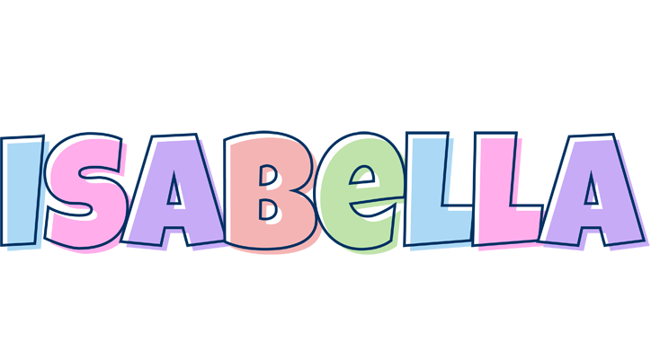 Isabella pastel logo