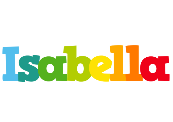 Isabella rainbows logo