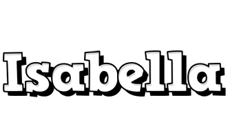 Isabella snowing logo
