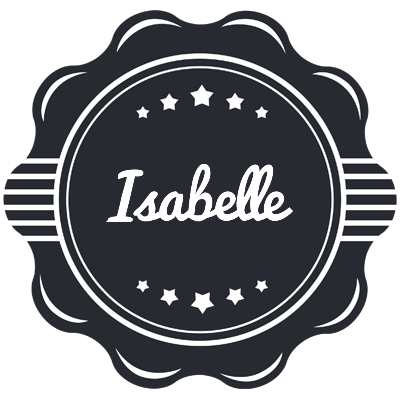Isabelle badge logo