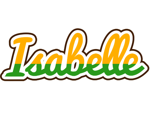 Isabelle banana logo