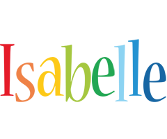 Isabelle birthday logo