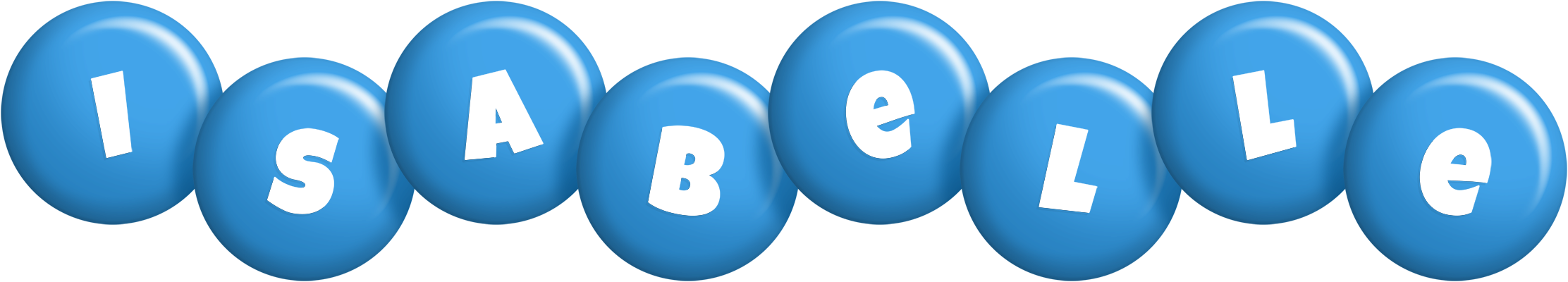Isabelle candy-blue logo