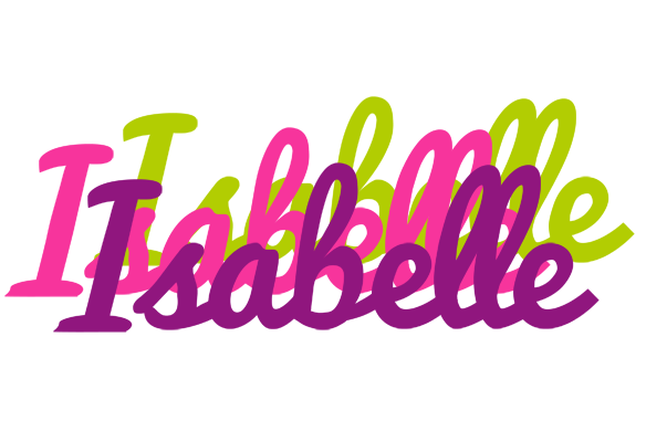 Isabelle flowers logo