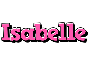 Isabelle girlish logo