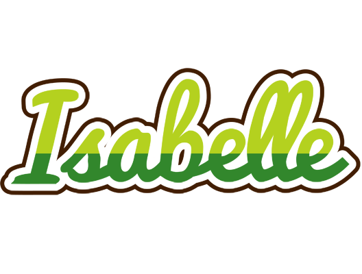 Isabelle golfing logo