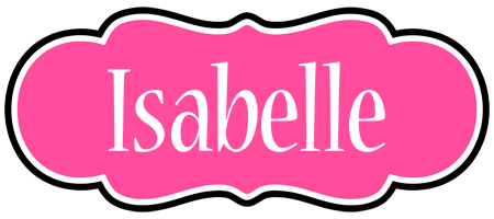 Isabelle invitation logo