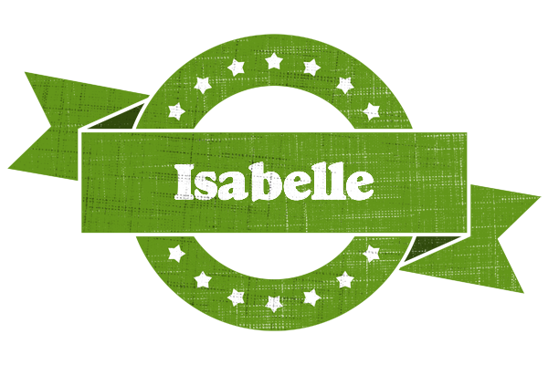 Isabelle natural logo