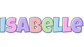 Isabelle pastel logo