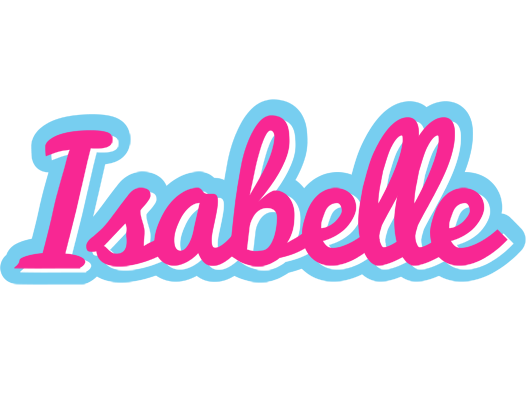 Isabelle popstar logo