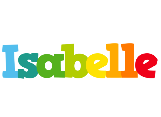 Isabelle rainbows logo