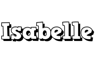 Isabelle snowing logo
