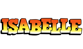 Isabelle sunset logo