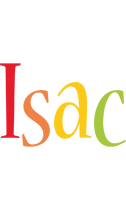 Isac birthday logo