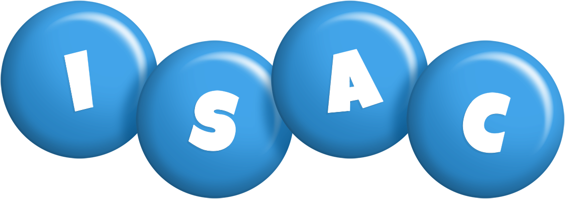 Isac candy-blue logo