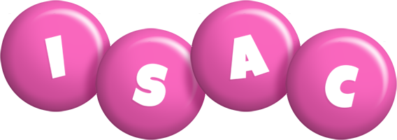 Isac candy-pink logo