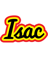 Isac flaming logo