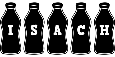 Isach bottle logo