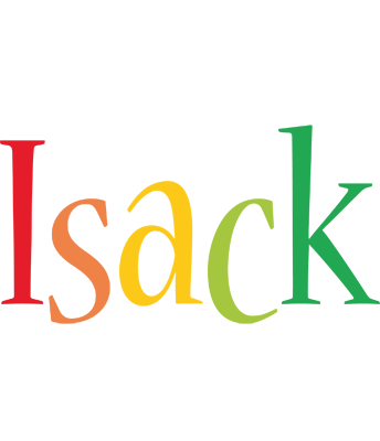 Isack birthday logo
