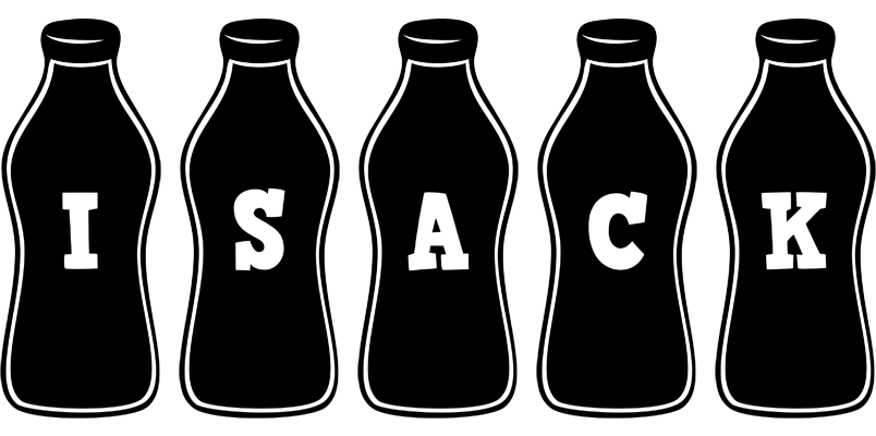 Isack bottle logo