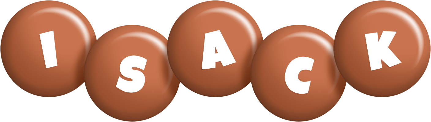 Isack candy-brown logo