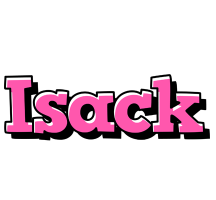 Isack girlish logo