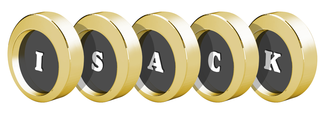Isack gold logo