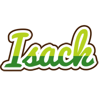 Isack golfing logo