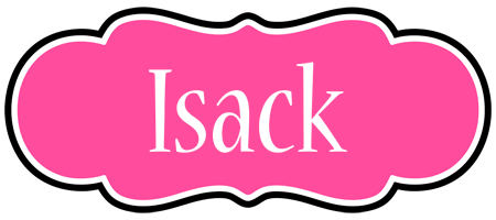 Isack invitation logo