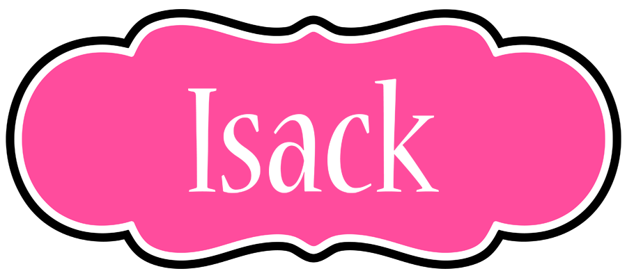 Isack invitation logo